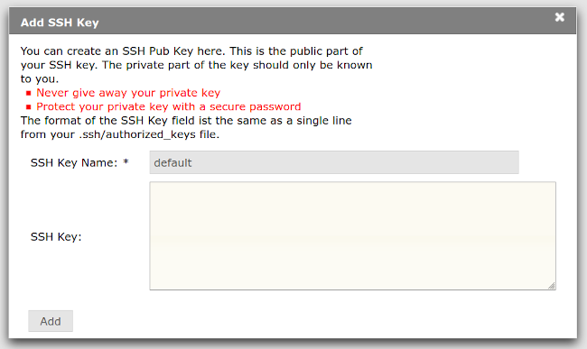 Bwunicluster 2.0 access ssh keys add.png