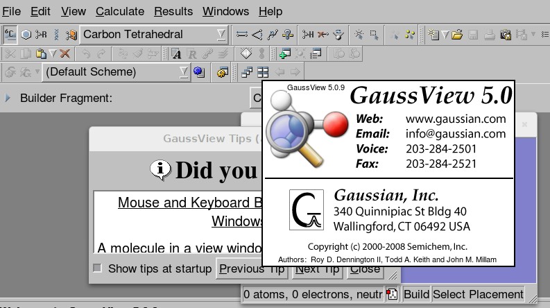 gaussian software manual